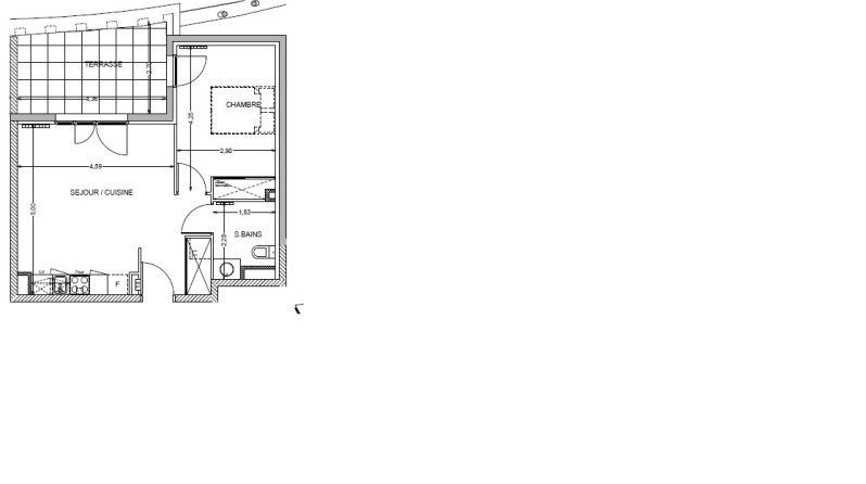 Appartement T3 – 58m² – 755€/mois