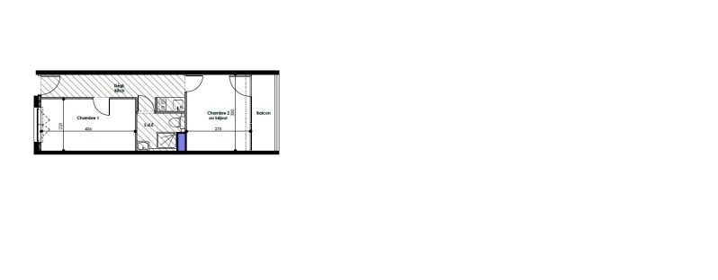 Appartement T1 – 28m² – 691€/mois