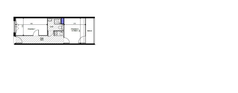 Appartement T1 – 28m² – 689€/mois