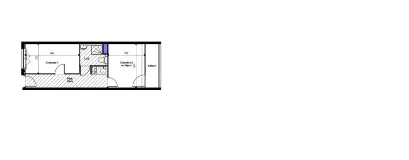 Appartement T1 – 28m² – 715€/mois