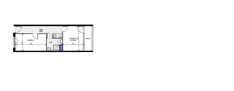 Appartement T1 – 28m² – 604€/mois