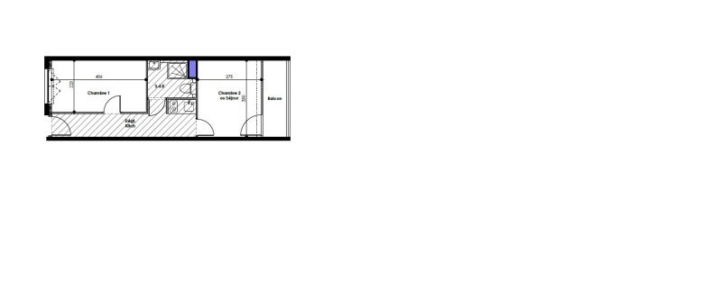 Appartement T1 – 28m² – 629€/mois