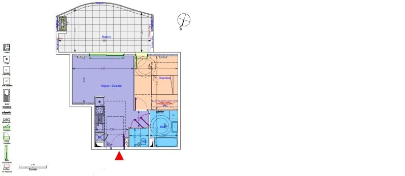 Appartement T2 – 42m² – 729€/mois