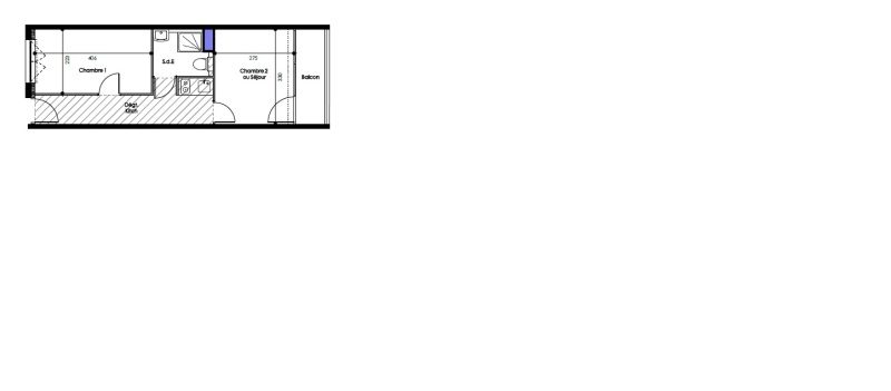 Appartement T1 – 28m² – 670€/mois