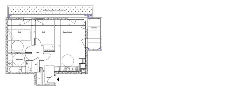Appartement T3 – 63m² – 1 007€/mois