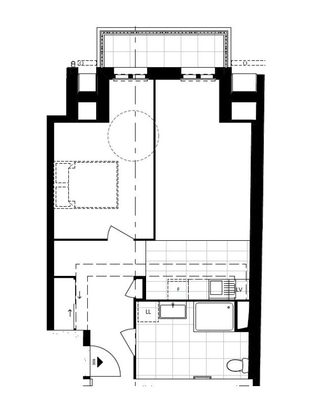 Appartement T2 – 45m² – 860€/mois
